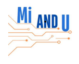 MI AND U Logo